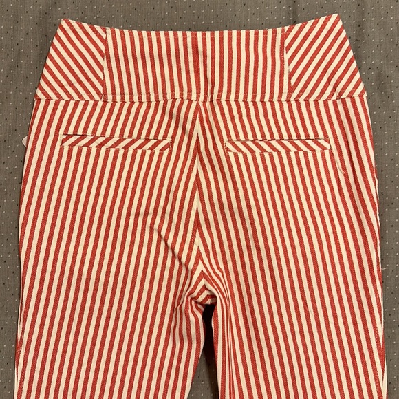 Sale⭐️NWT Free People Frankie Striped High-Waisted Skinny Pants - Picture 10 of 15
